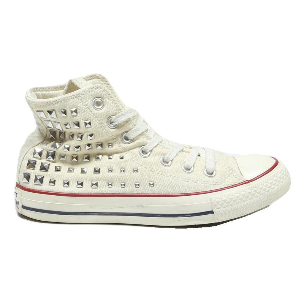 CONVERSE Chuck Taylor All Star Womens High Top Trainers White Canvas UK 5