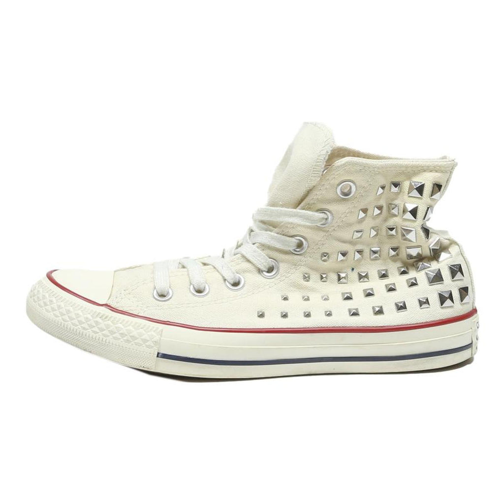 CONVERSE Chuck Taylor All Star Womens High Top Trainers White Canvas UK 5