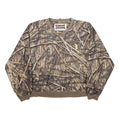 GAMEHIDE Womens Brown Camouflage Sweatshirt V-Neck L Hunting Wear