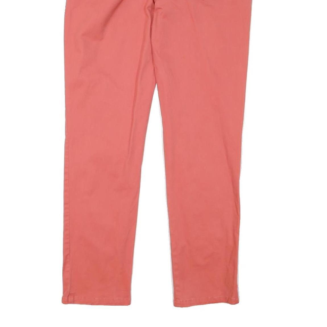 TOMMY HILFIGER Womens Cotton Blend Coral Slim Skinny Trousers W29 L28