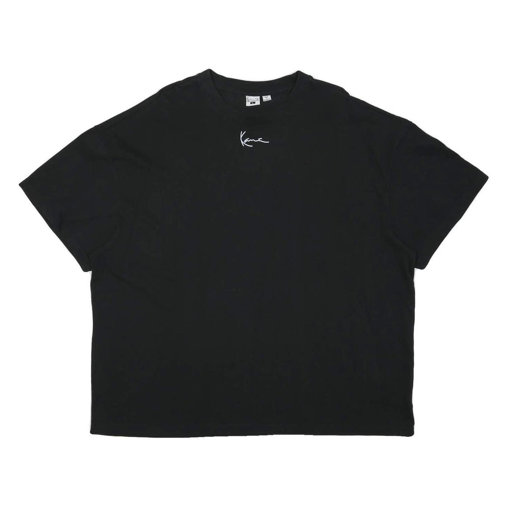 KARL KANI Mens Black Graphic T-Shirt L Short Sleeve Crew Neck Streetwear Logo