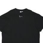 KARL KANI Mens Black Graphic T-Shirt L Short Sleeve Crew Neck Streetwear Logo