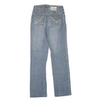 SUKO Womens Regular Fit Blue Denim Straight Leg Jeans W27 L30 Stylish