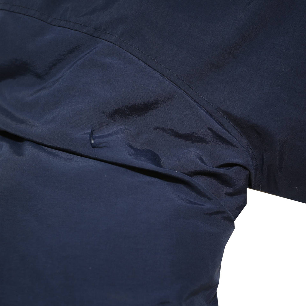TOMMY HILFIGER Mens Navy Blue Jacket M Nylon Plain Zip Outdoor Casual