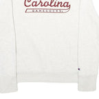 CHAMPION Mens White Carolina Gamecocks Crew Neck M Cotton Blend Sweatshirt