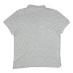 NIKE Mens Grey Polo Shirt L Short Sleeve Plain Cotton Casual Sports