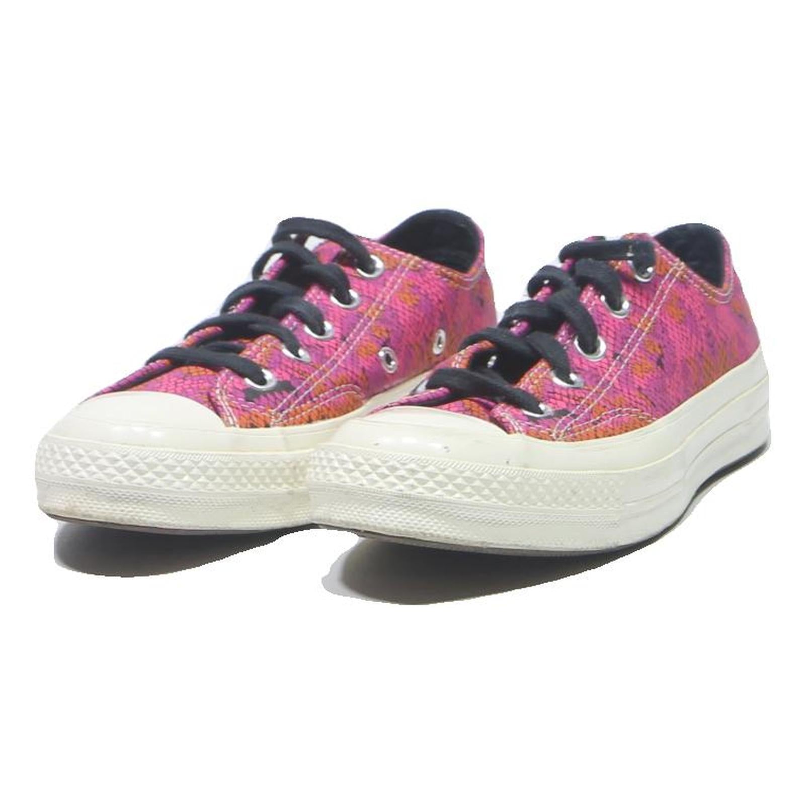 CONVERSE Chuck Taylor All Star Womens Low Top Trainers Pink Canvas UK 3.5