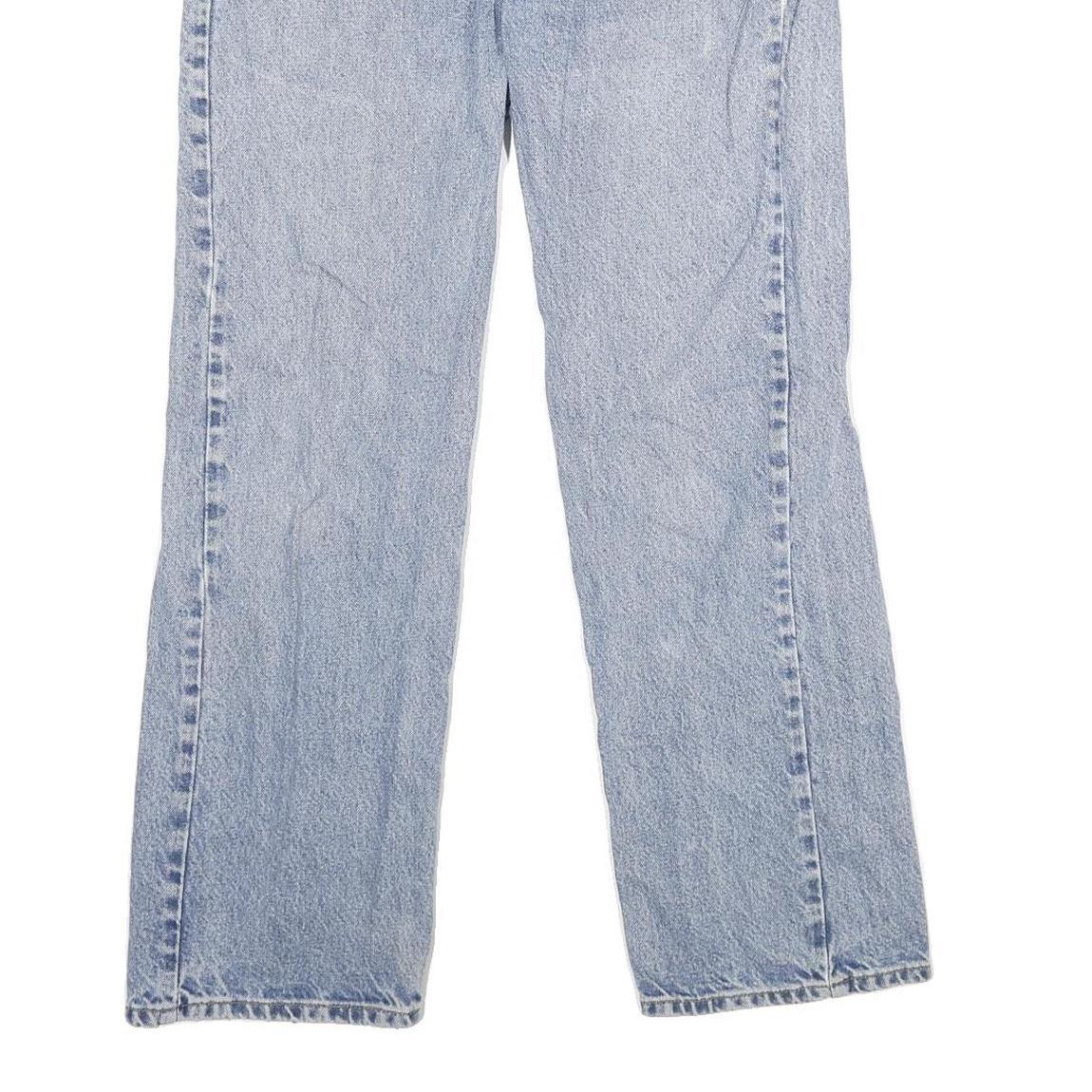 CARHARTT Mens Relaxed Blue Denim Jeans W33 L30 Classic Cotton Zip Casual