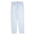 LEVI'S Womens Slim Light Blue Denim Cotton Jeans W26 L26 Classic Fit Button