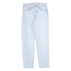 LEVI'S Womens Slim Light Blue Denim Cotton Jeans W26 L26 Classic Fit Button