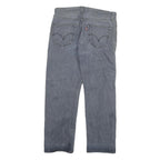 LEVI'S 501 Mens Jeans Blue Regular Straight Denim Fair W32 L27 Button Cotton