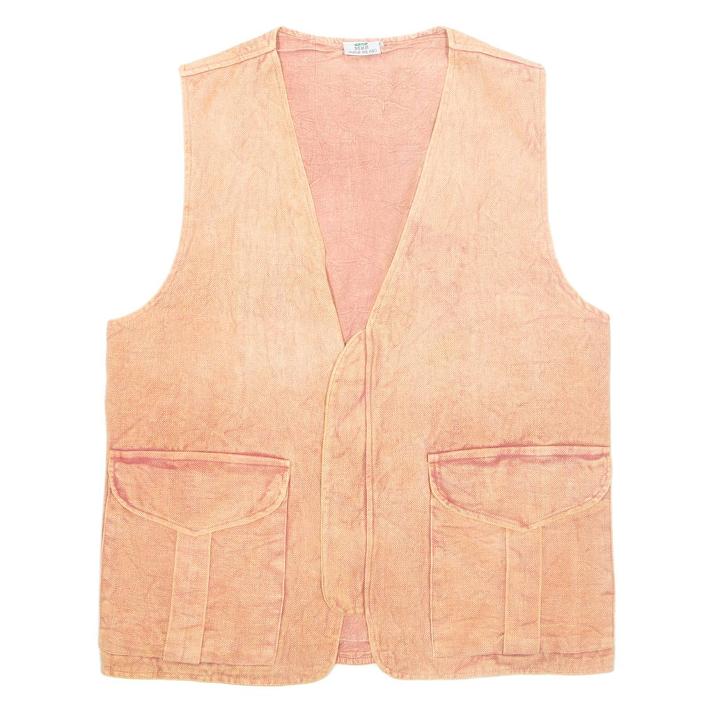 MBB JAIPUR MILANO Mens Waistcoat Brown M