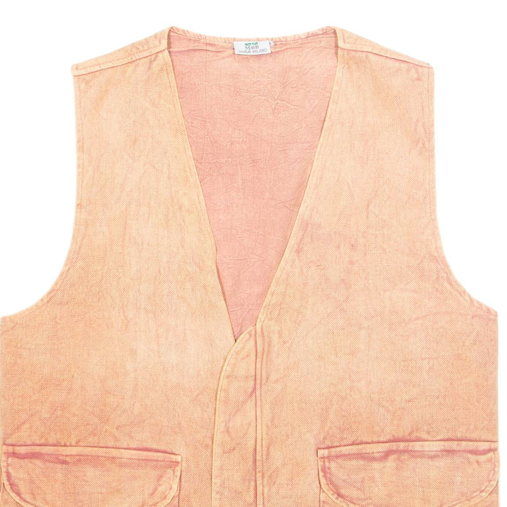 MBB JAIPUR MILANO Mens Waistcoat Brown M