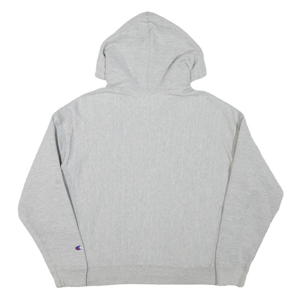 CHAMPION Womens Grey Hoodie XL Cotton Blend Pullover Casual Sweatshirt