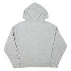 CHAMPION Womens Grey Hoodie XL Cotton Blend Pullover Casual Sweatshirt