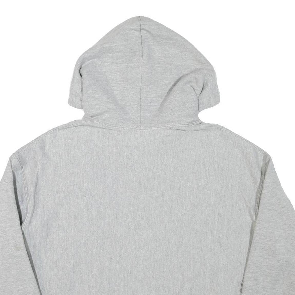 CHAMPION Womens Grey Hoodie XL Cotton Blend Pullover Casual Sweatshirt