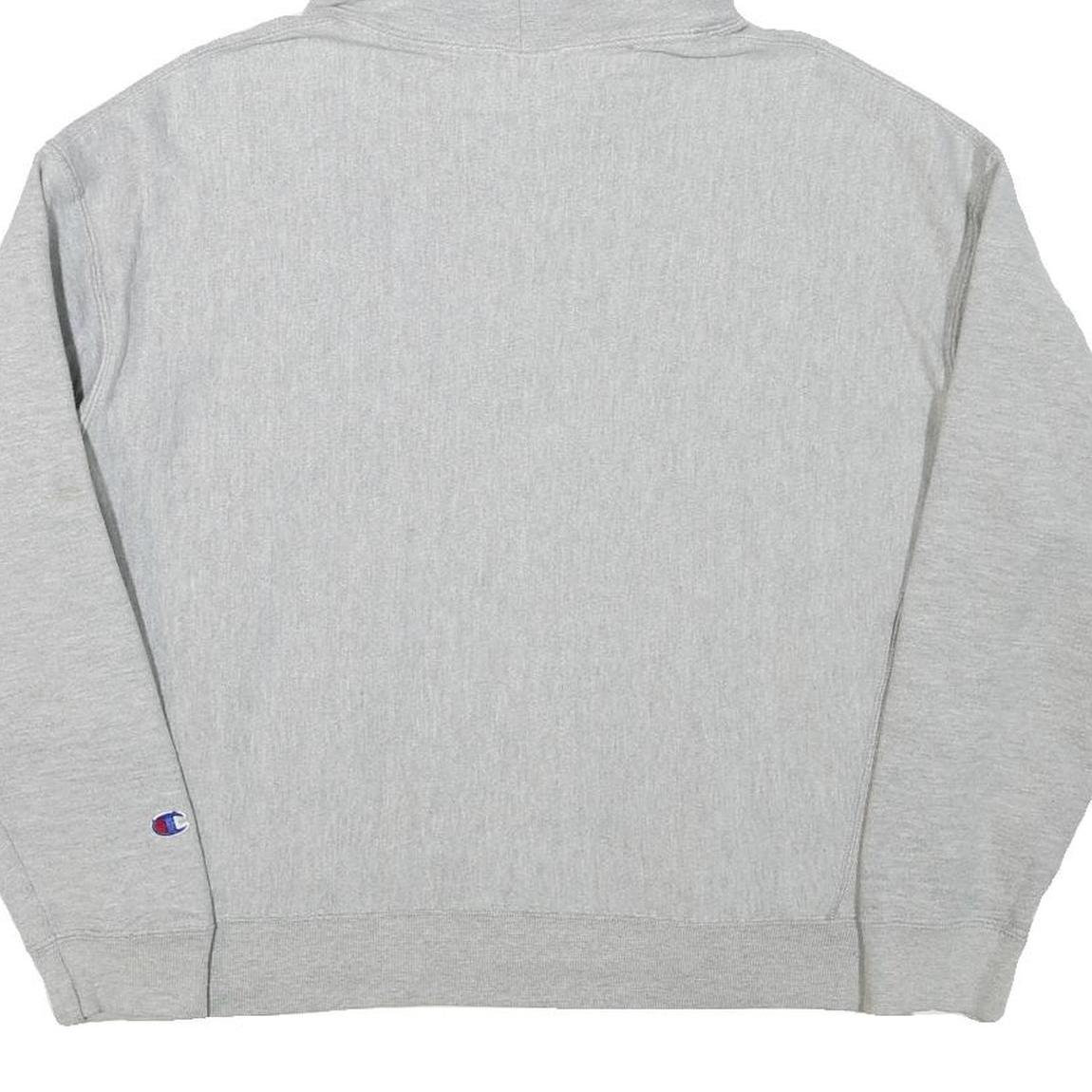 CHAMPION Womens Grey Hoodie XL Cotton Blend Pullover Casual Sweatshirt