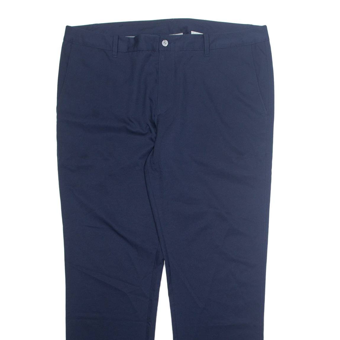 PUMA Chino Mens Trousers Blue Regular Straight Nylon W38 L32