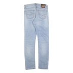 LEVI'S 511 Slim Mens Jeans Blue Slim Skinny Denim Light W33 L34 Zip Cotton Blend