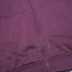 ARENA Mens Maroon & Black Zip Up Hoodie S Cotton Blend Casual Sportswear
