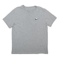 NIKE Mens Grey Grey Logo Graphic T-Shirt M Short Sleeve Crew Neck Casual