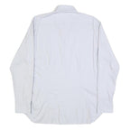 TED BAKER Mens Blue Long Sleeve Shirt L Cotton Office Formal Smart Casual