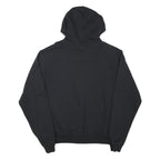 CHAMPION Mens Black Hoodie S Cotton Blend Pullover Hoodie Casual Fashion