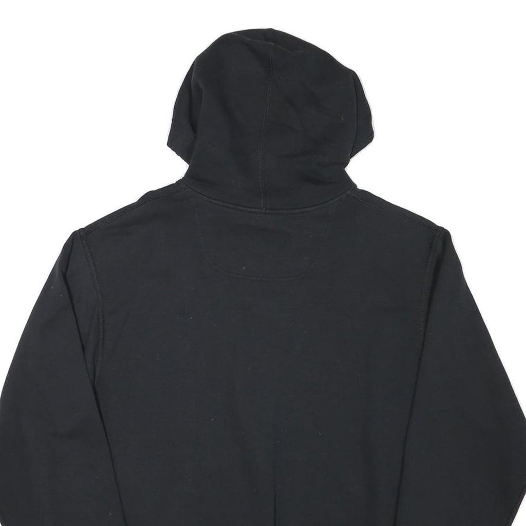 CHAMPION Mens Black Hoodie S Cotton Blend Pullover Hoodie Casual Fashion
