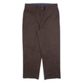 Mens Trousers Grey Relaxed Straight W36 L28