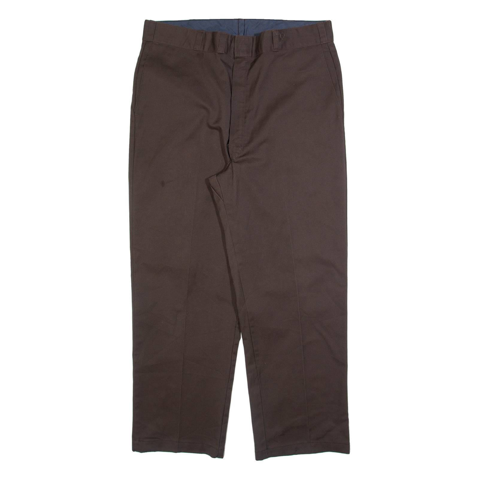 Mens Trousers Grey Relaxed Straight W36 L28