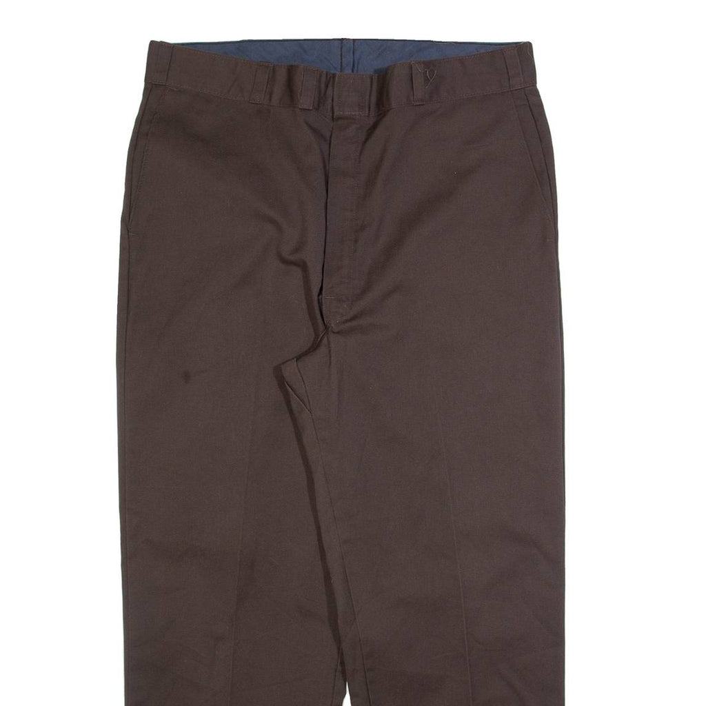 Mens Trousers Grey Relaxed Straight W36 L28