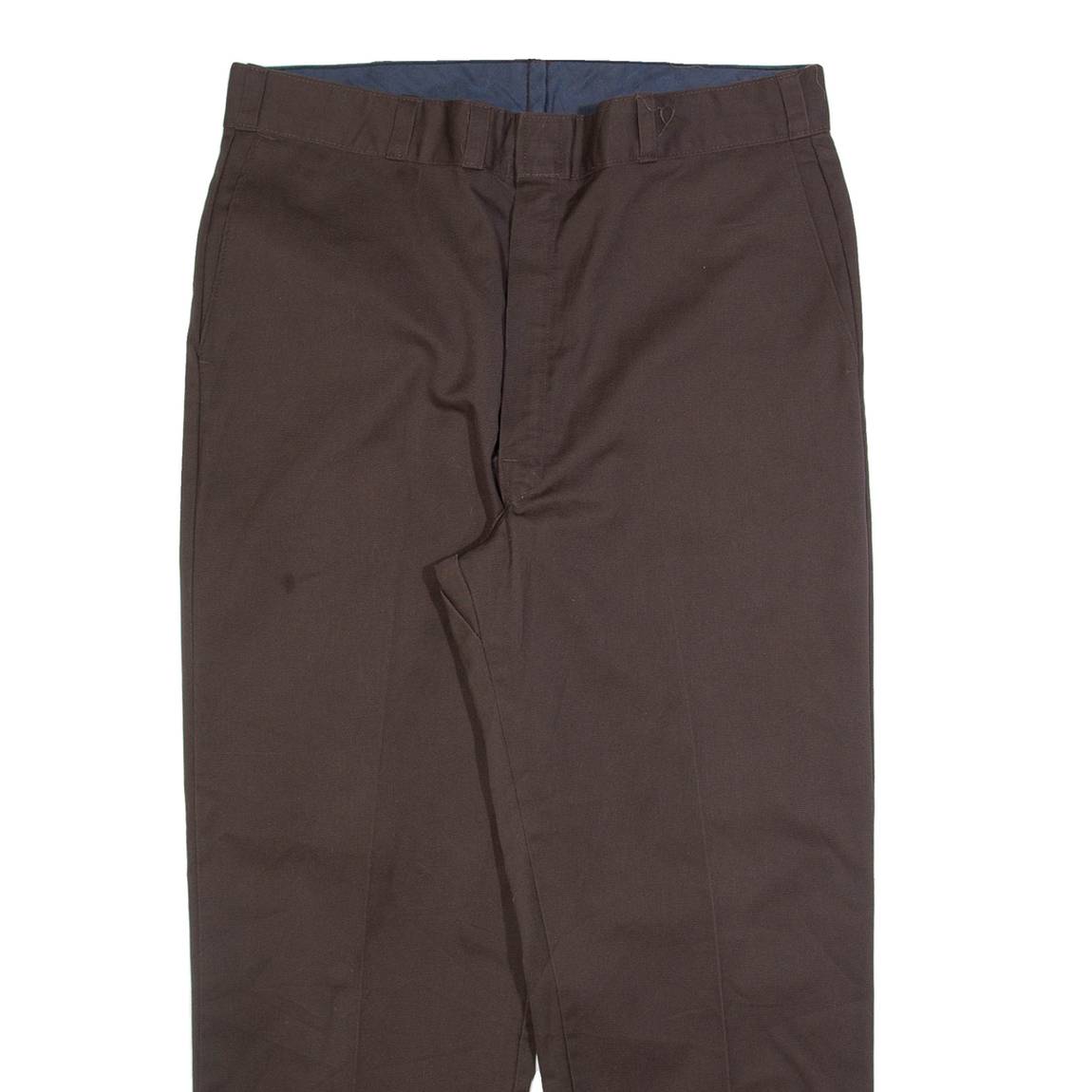 Mens Trousers Grey Relaxed Straight W36 L28