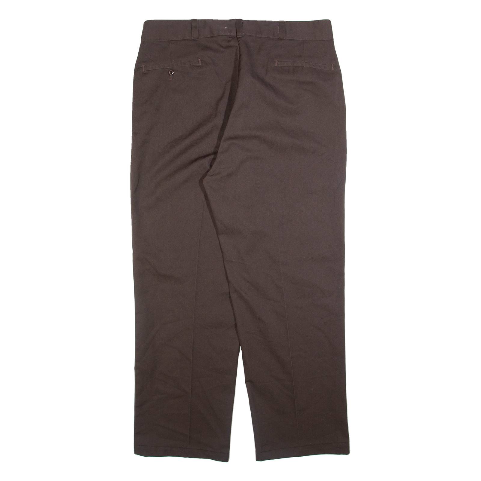 Mens Trousers Grey Relaxed Straight W36 L28