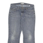 LEE Womens Regular Fit Blue Denim Straight Jeans W32 L26 Classic Cotton Blend