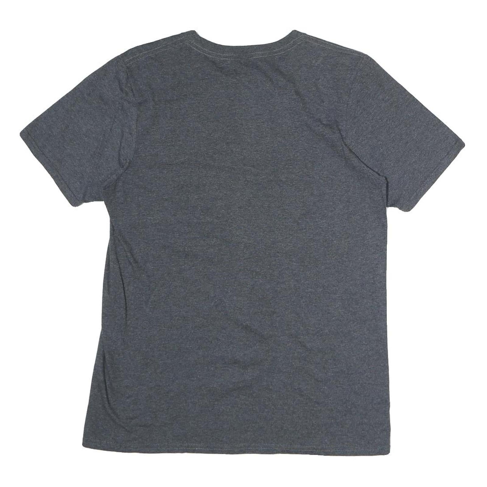 RUSSELL ATHLETIC Mens Grey UC Davis Aggies Graphic T-Shirt S Short Sleeve Crew