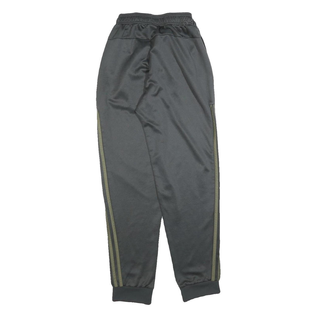 ADIDAS Mens Joggers Black & Olive Slim Tapered Size S W25 L28 Sports Training
