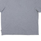 CALVIN KLEIN Mens Grey Short Sleeve Plain 2XL Cotton Blend Polo Shirt