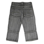 IDENTIC Mens Cotton Grey Casual Shorts M W32 Denim Style Pattern