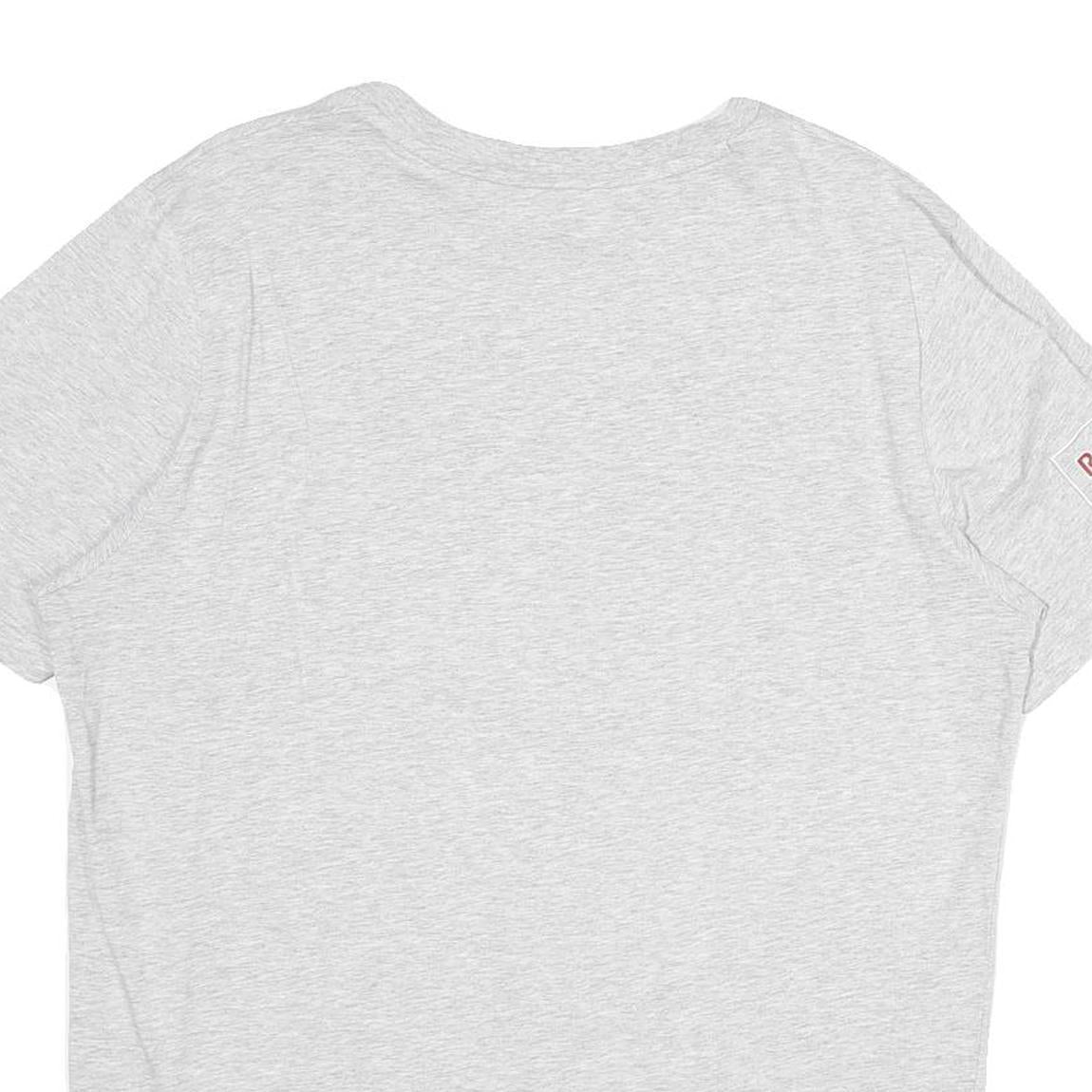 PUMA Mens Grey Red Bull Graphic T-Shirt L Short Sleeve Crew Neck Sportswear