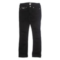 TRUE RELIGION Womens Jeans Black Regular Straight W28 L32