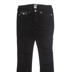 TRUE RELIGION Womens Jeans Black Regular Straight W28 L32