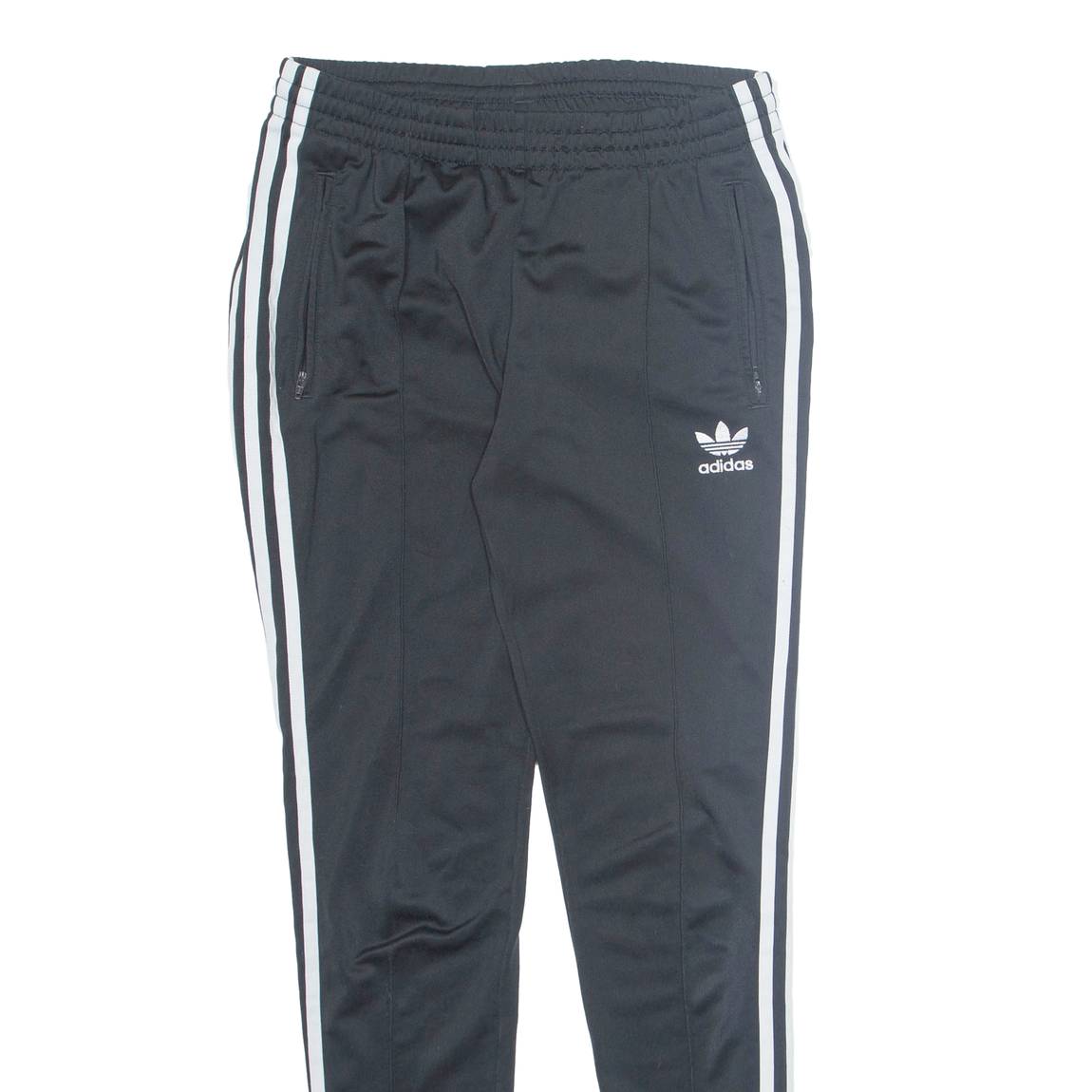 ADIDAS Womens Joggers Black Tapered M W26 L29