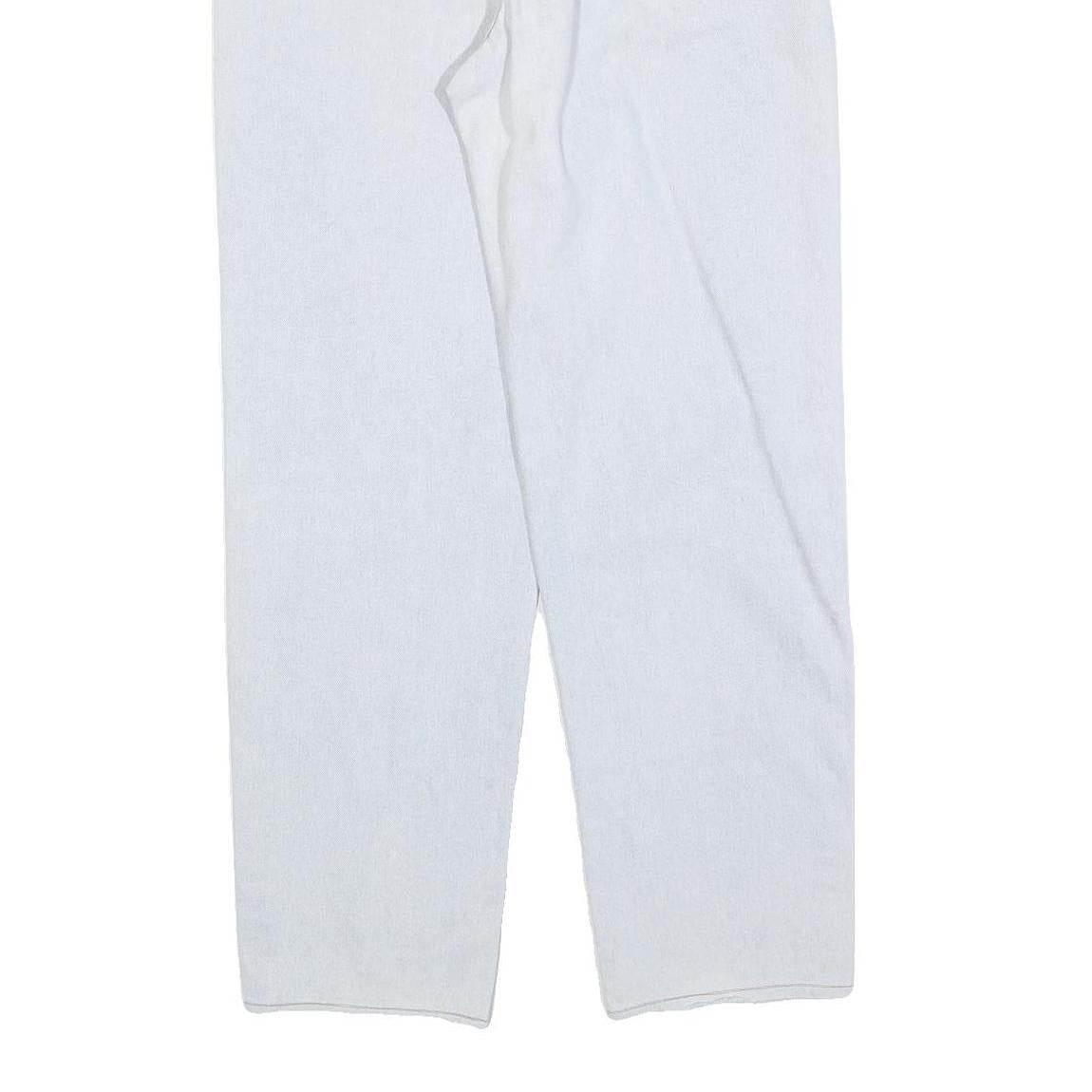 TRAILER Womens Light Blue Regular Fit Straight Denim Jeans W32 L32 Cotton Blend