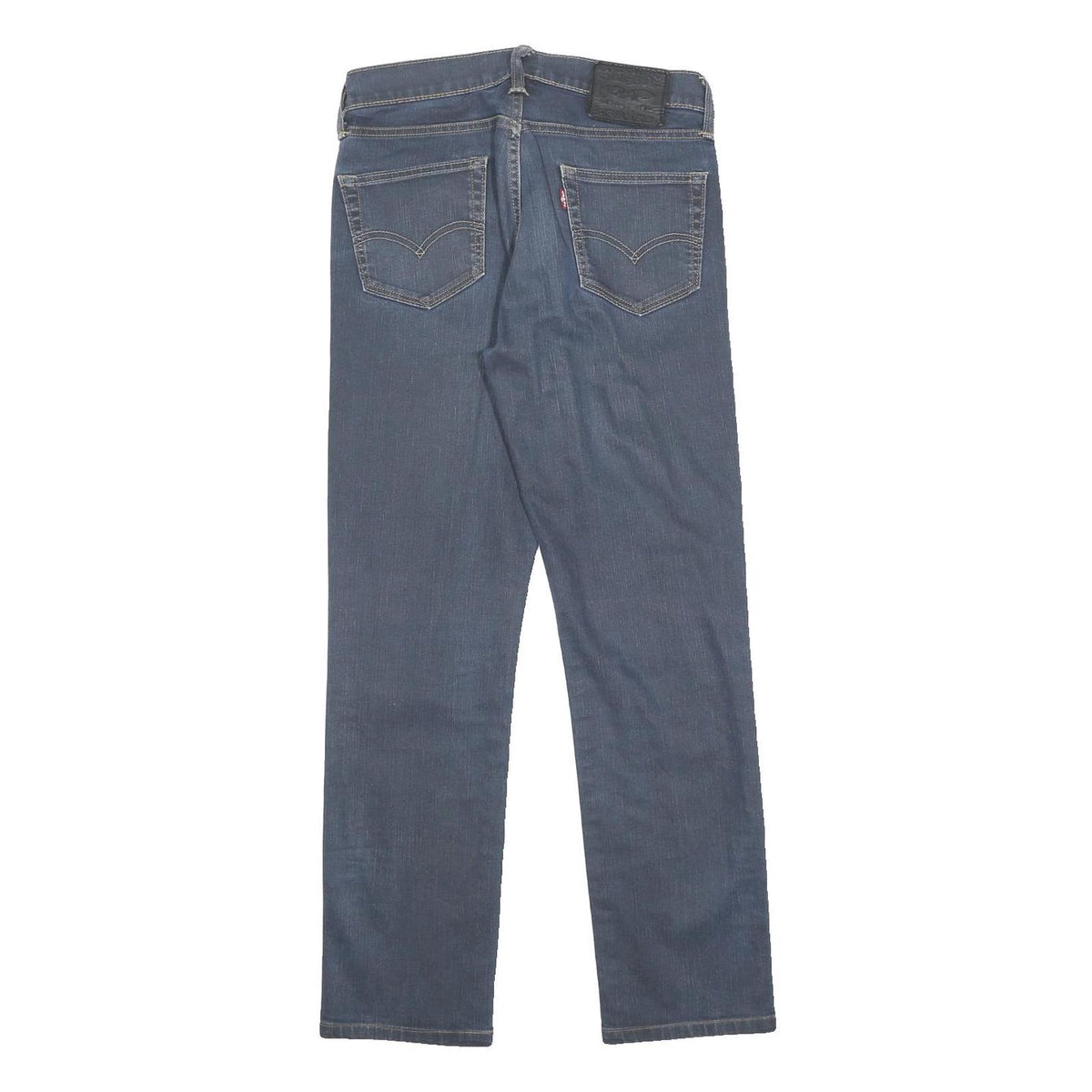 LEVI'S 514 Slim Mens Jeans Blue Slim Straight Denim Medium W30 L28 Zip Cotton