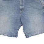 WRANGLER Mens Denim Blue Casual Shorts L W36 Cotton Blend Workwear Style