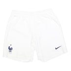 NIKE Mens White Sports Casual Shorts XL W34 Polyester Blend Breathable Fit