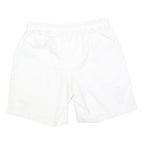 NIKE Mens White Sports Casual Shorts XL W34 Polyester Blend Breathable Fit