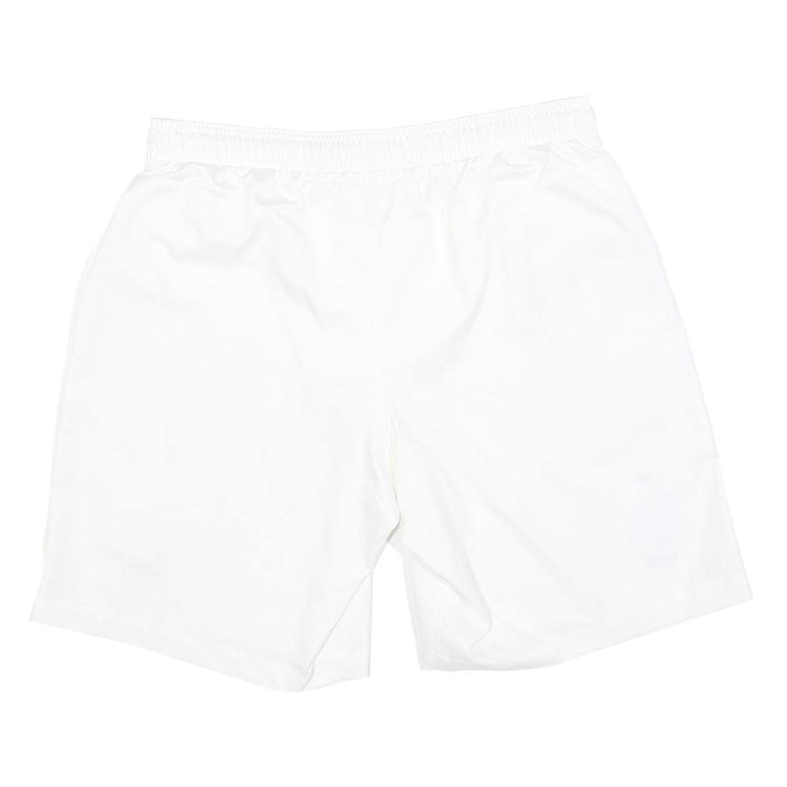 NIKE Mens White Sports Casual Shorts XL W34 Polyester Blend Breathable Fit