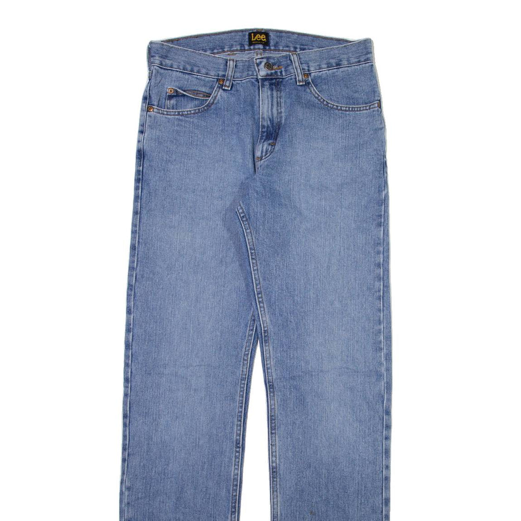 LEE Mens Jeans Blue Slim Straight Stone Wash W30 L36