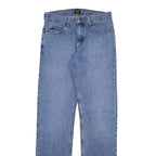 LEE Mens Jeans Blue Slim Straight Stone Wash W30 L36